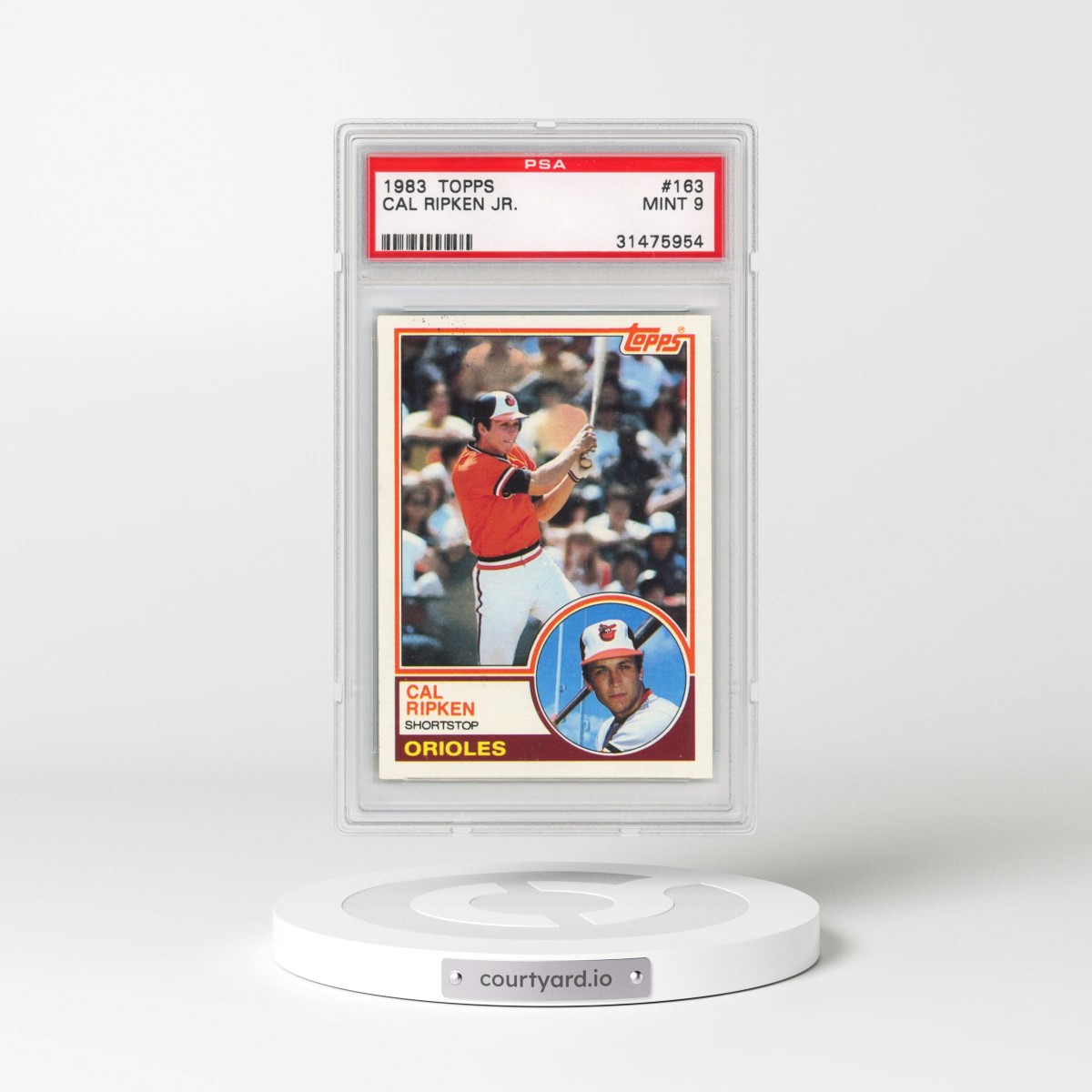 1983 Topps #163 Cal Ripken Jr. (PSA 9 MINT)