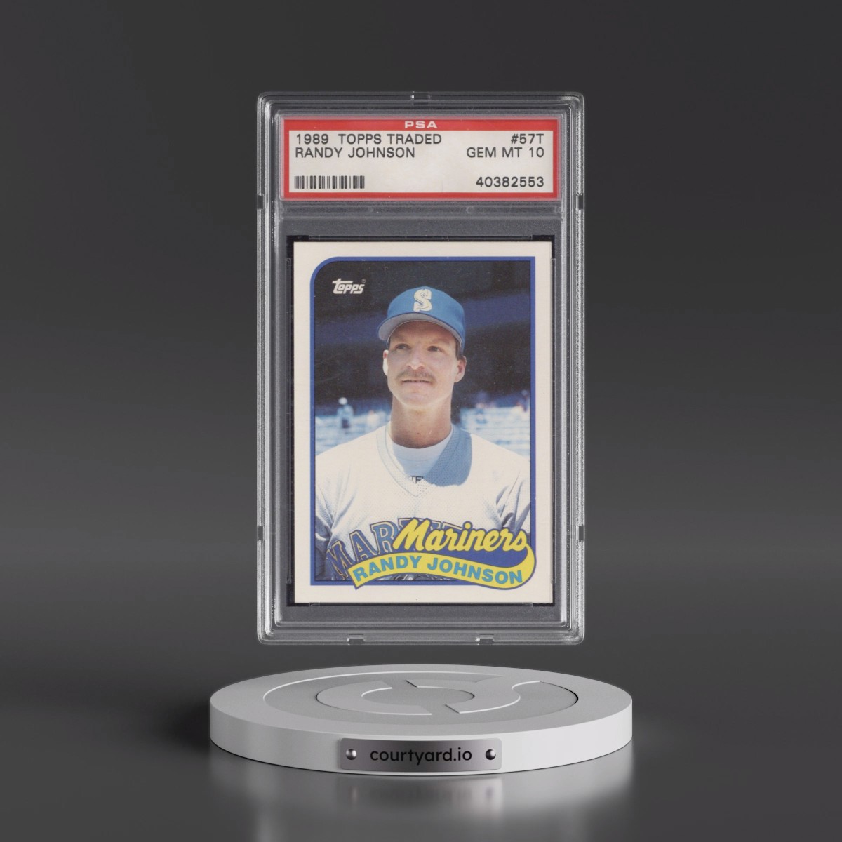 1989 Topps Traded Randy Johnson #57T PSA 10