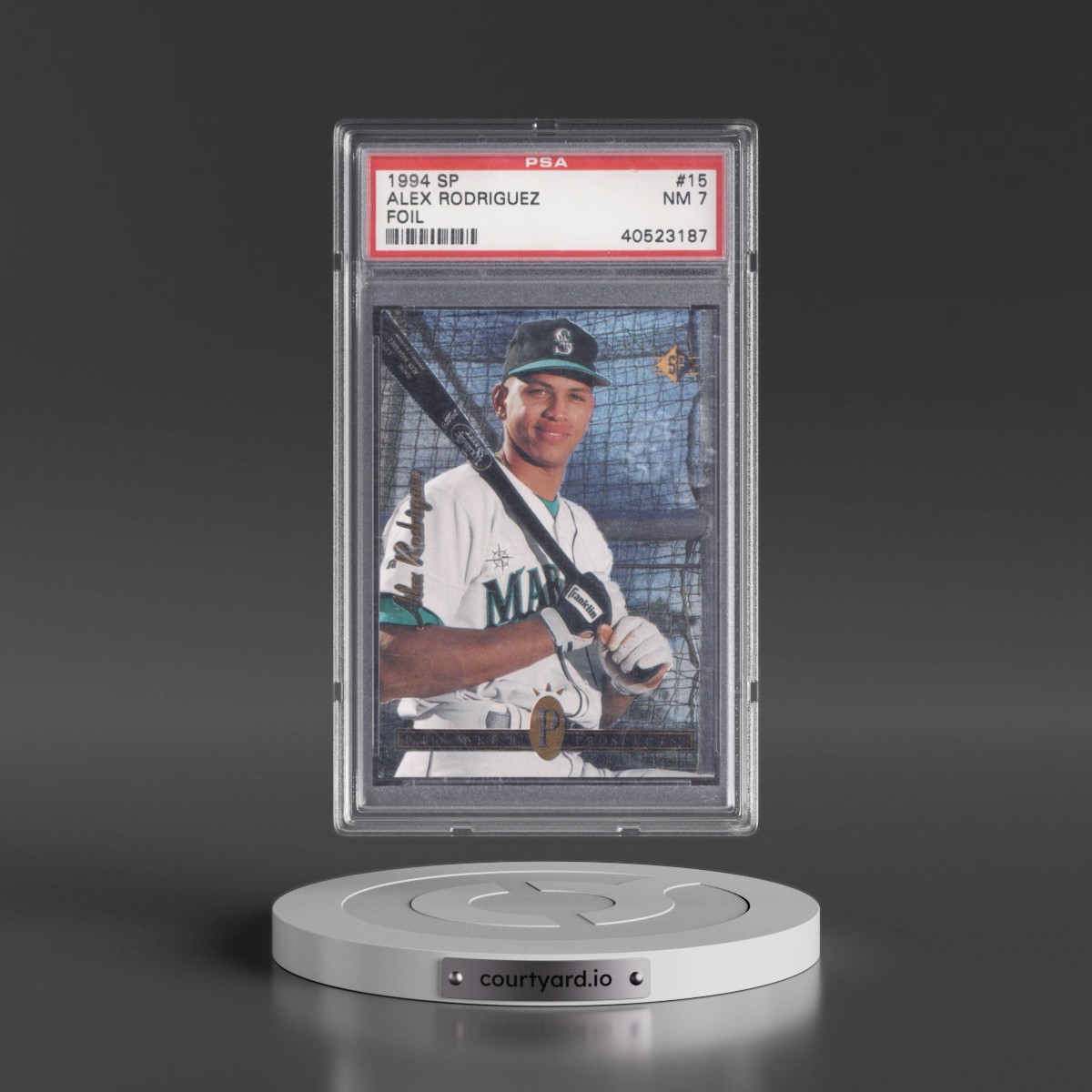 1994 SP #15 Alex Rodriguez - Foil (PSA 7 NM)