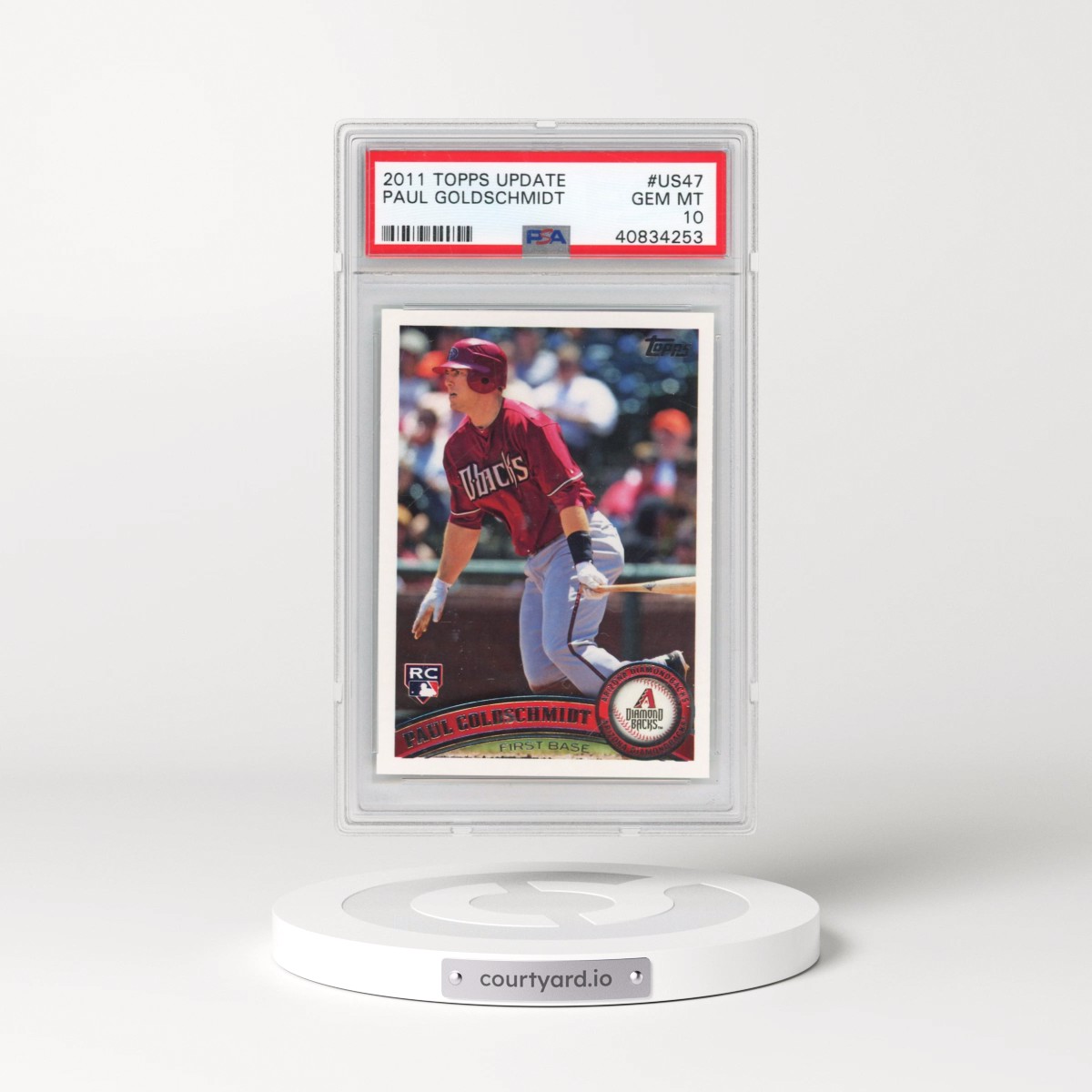 2011 Topps Update #US47 Paul Goldschmidt (PSA 10 GEM MINT)