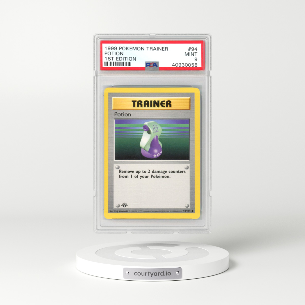 1999 Base Set #94 Potion - 1st Edition 1st Edition (PSA 9 MINT)