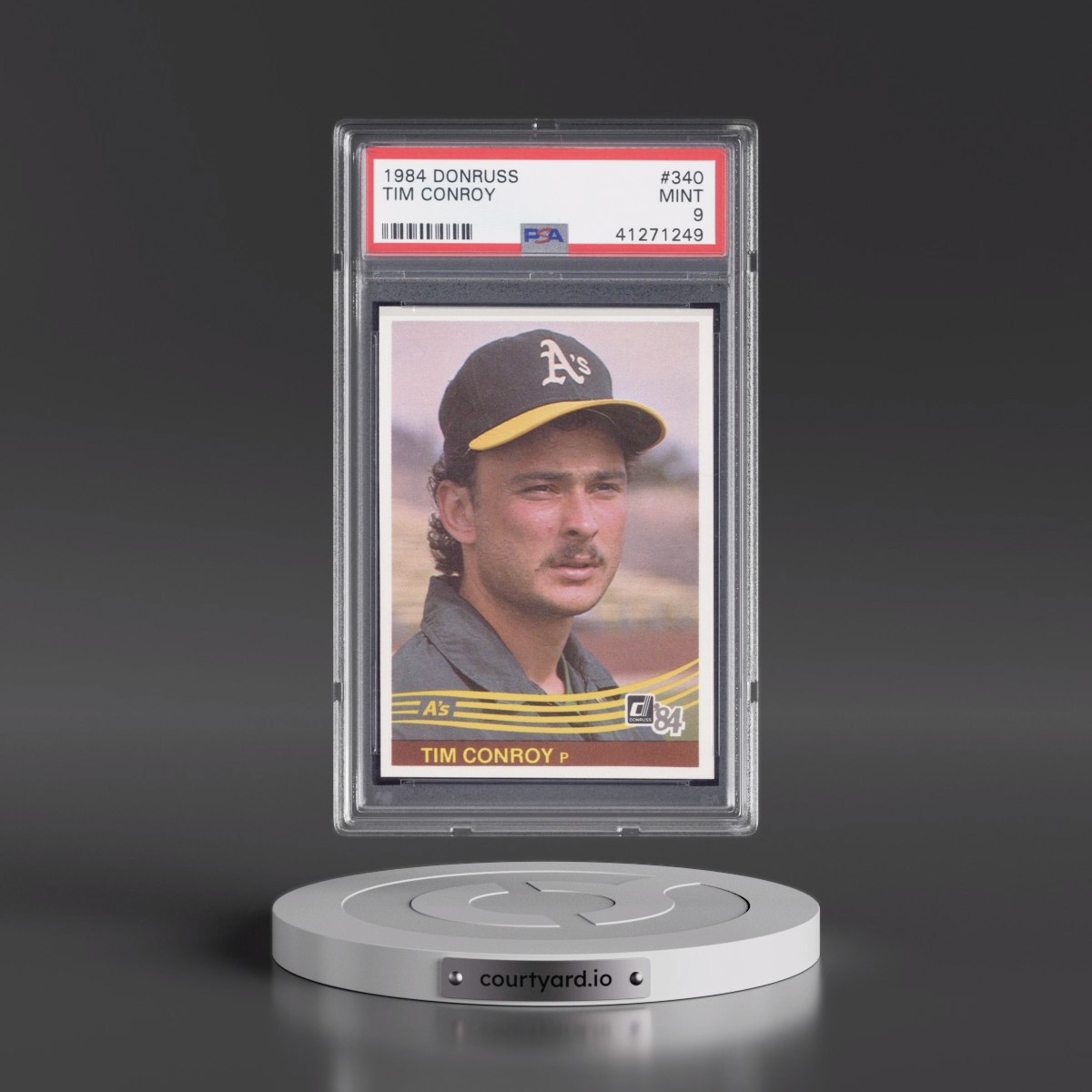 1984 Donruss Tim Conroy #340 PSA 9