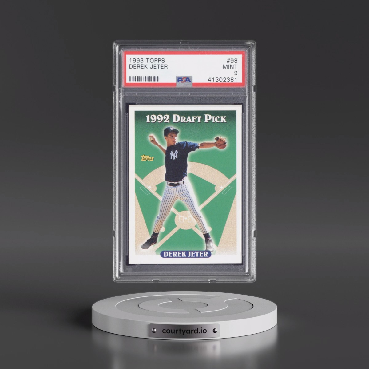 1993 Topps #98 Derek Jeter (PSA 9 MINT)