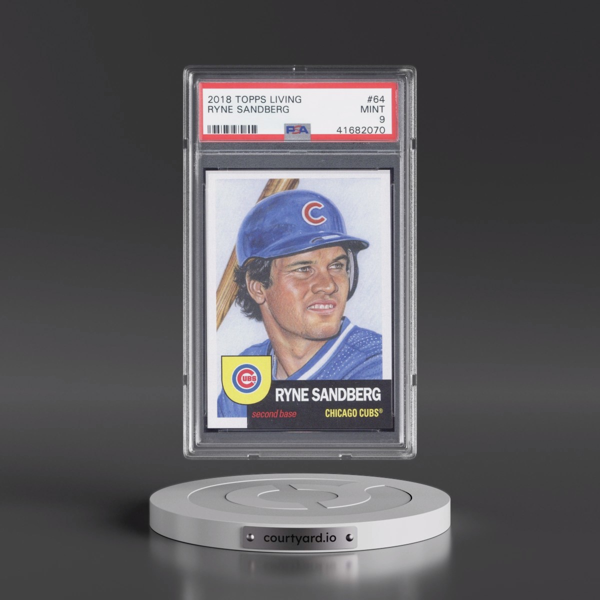 2018 Topps Living Ryne Sandberg #64 PSA 9