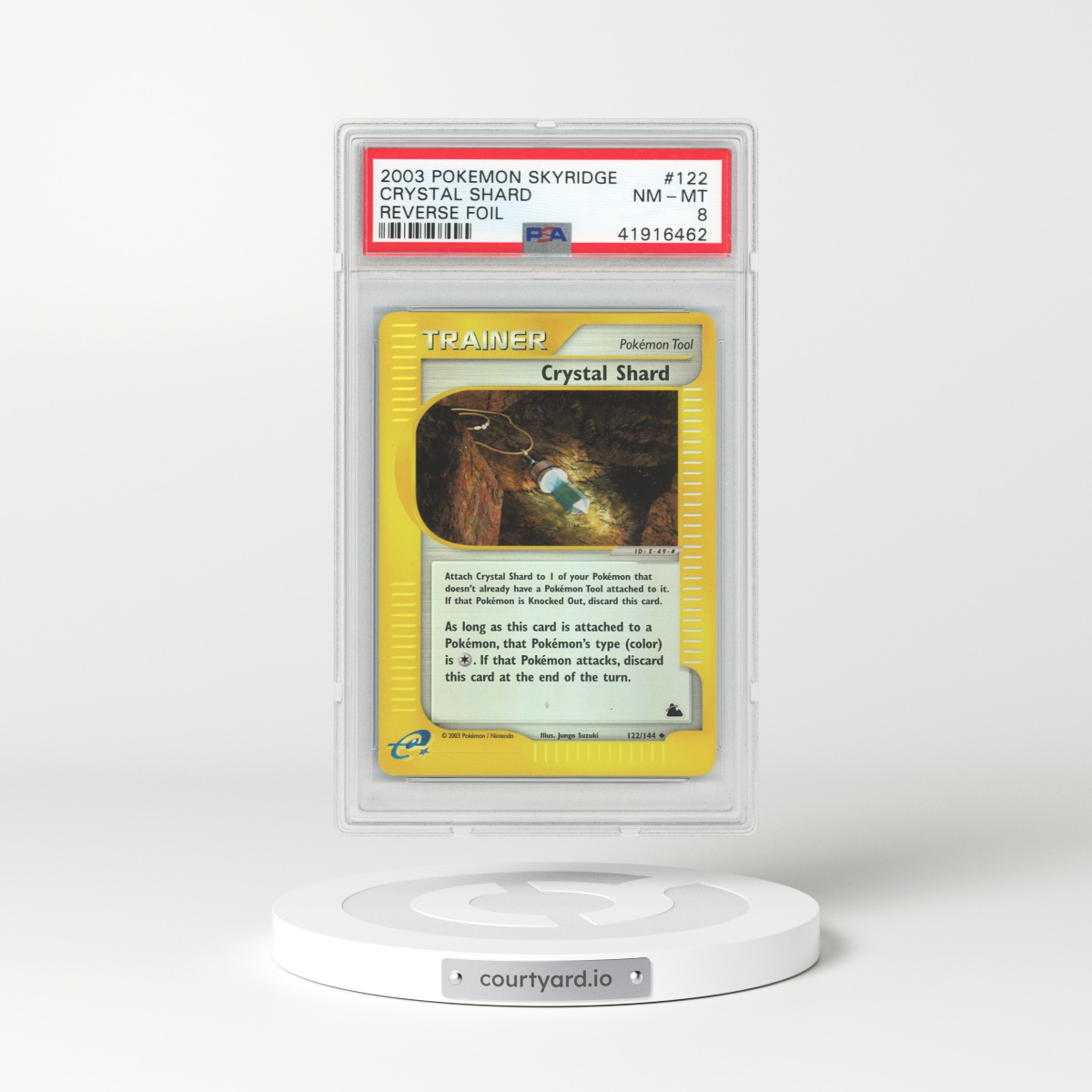 2003 Skyridge #122 Crystal Shard - Holo (PSA 8 NM-MT)