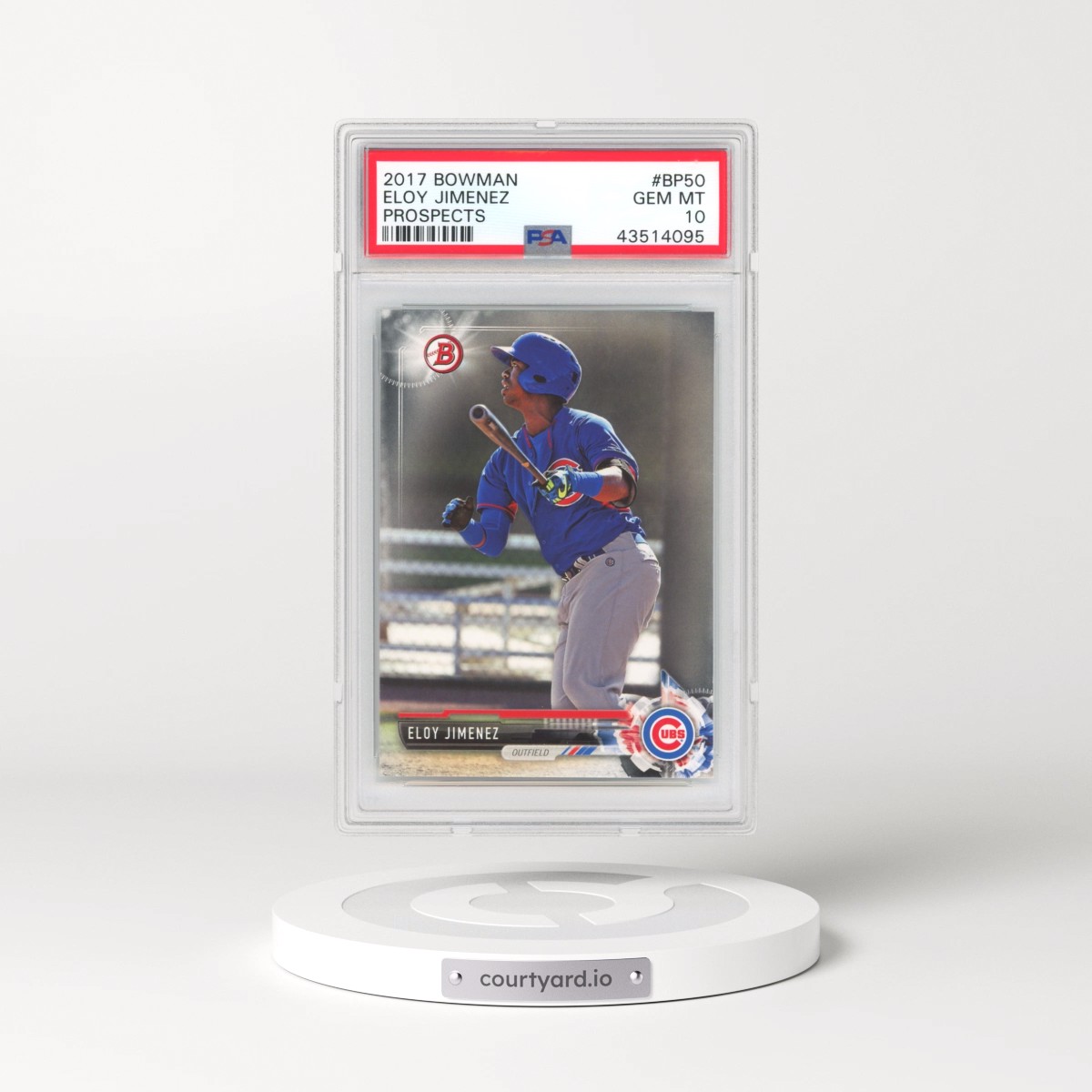 2017 Bowman Prospects Eloy Jimenez #BP50 PSA 10