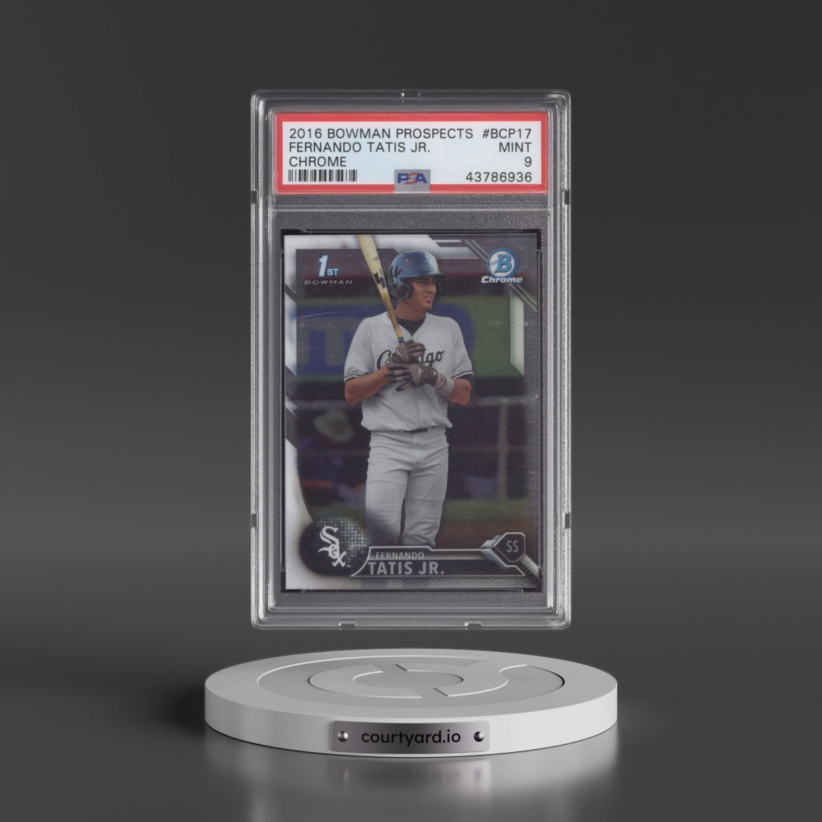 2016 Bowman Prospects Fernando Tatis Jr. - Chrome #BCP17 PSA 9