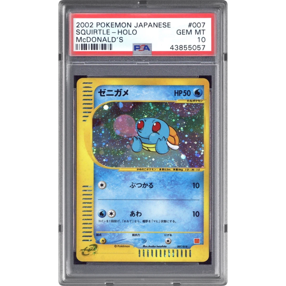 Squirtle card artwork