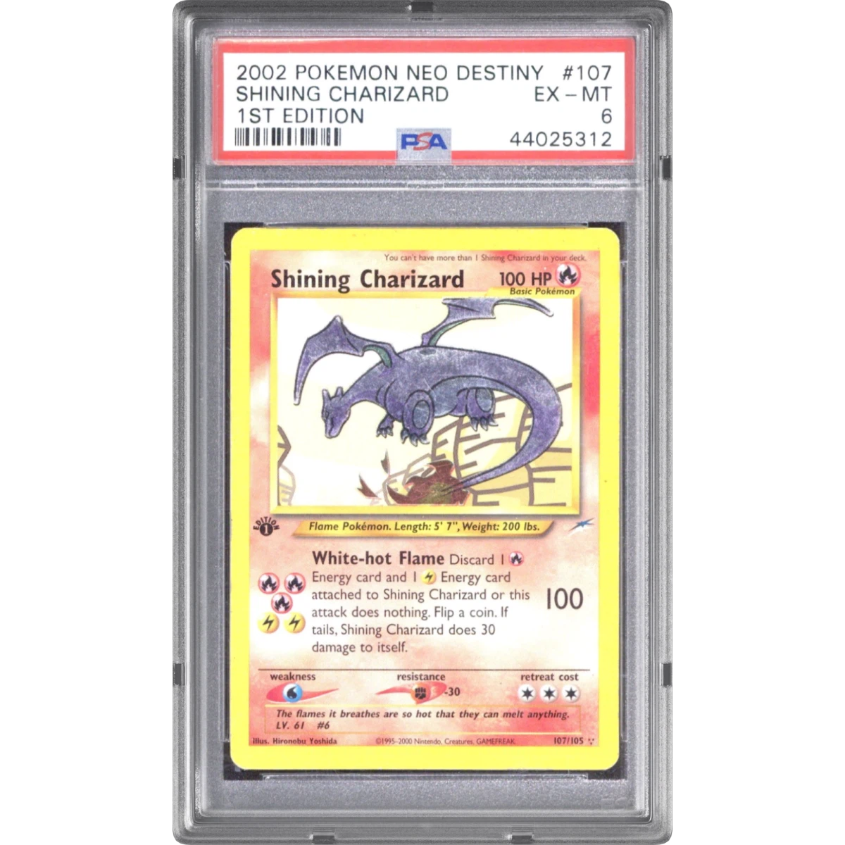 Shining Charizard card artwork