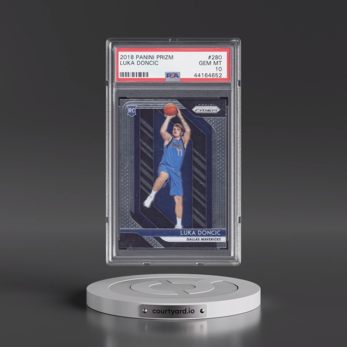 2018 Panini Prizm Luka Doncic #280 PSA 10