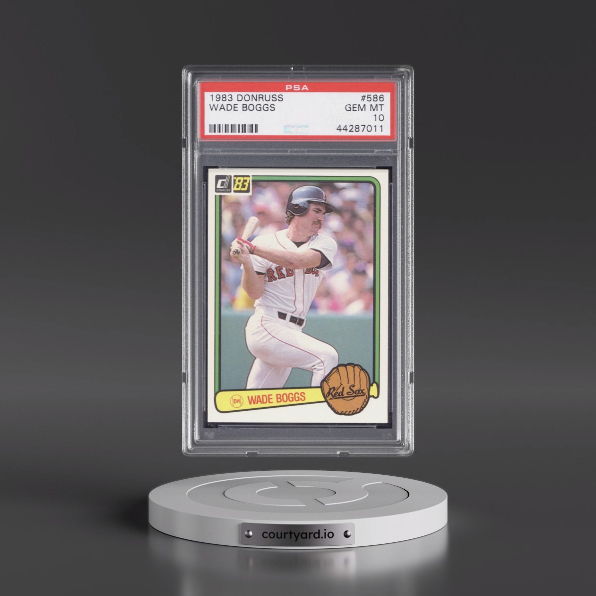 1983 Donruss #586 Wade Boggs (PSA 10 GEM MINT)