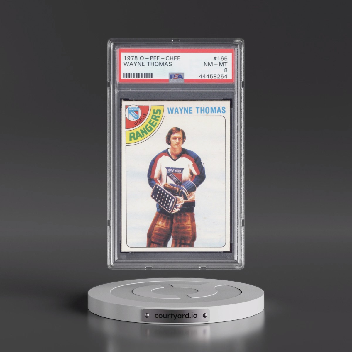 1978 O-Pee-Chee Wayne Thomas #166 PSA 8
