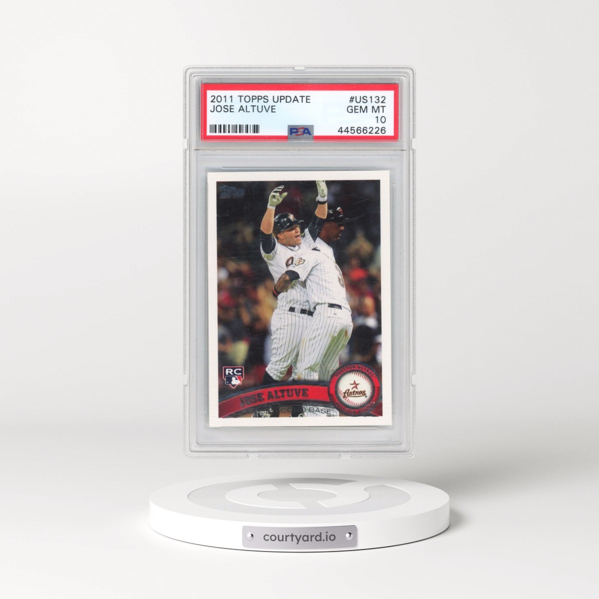 2011 Topps Update #US132 Jose Altuve (PSA 10 GEM MINT)
