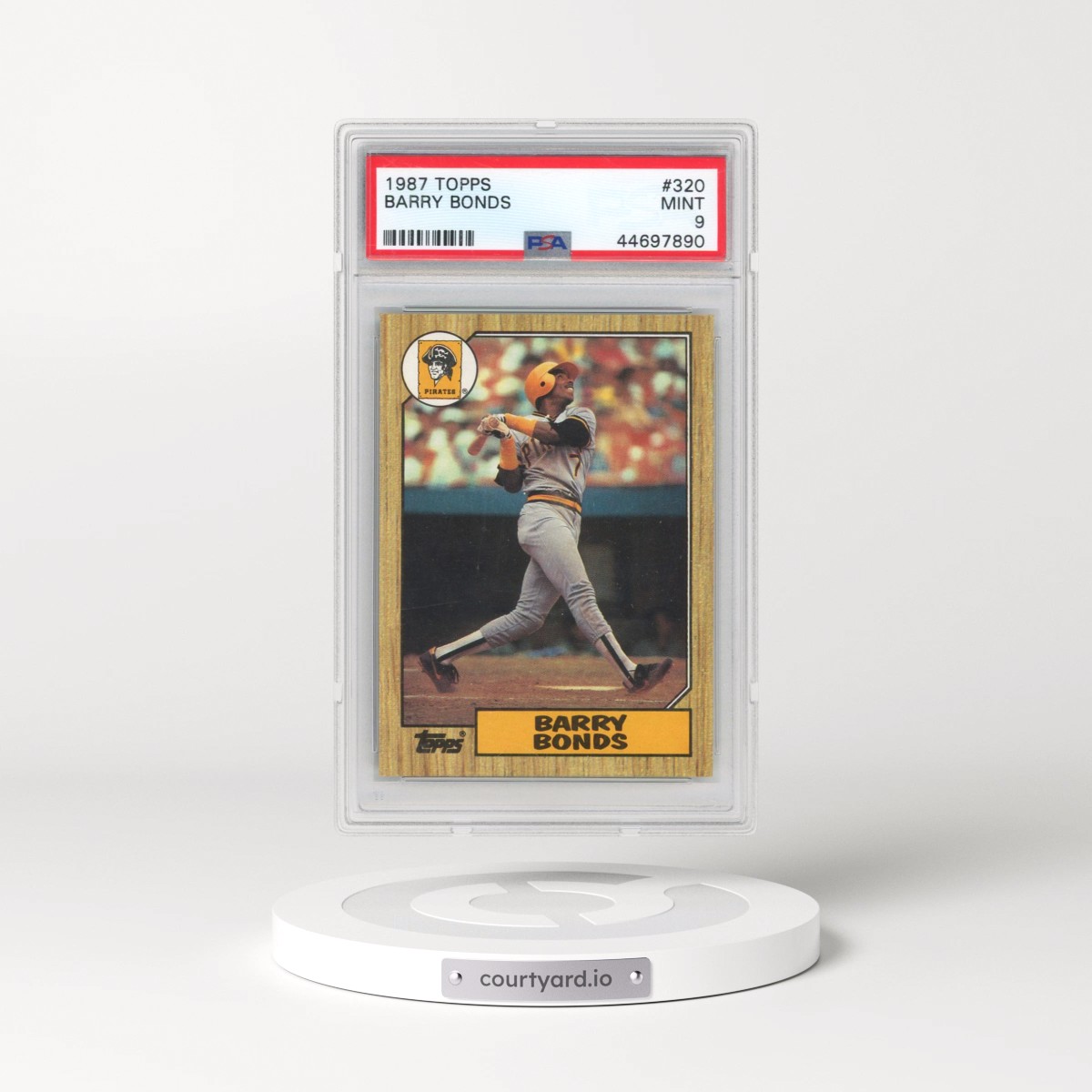 1987 Topps #320 Barry Bonds (PSA 9 MINT)