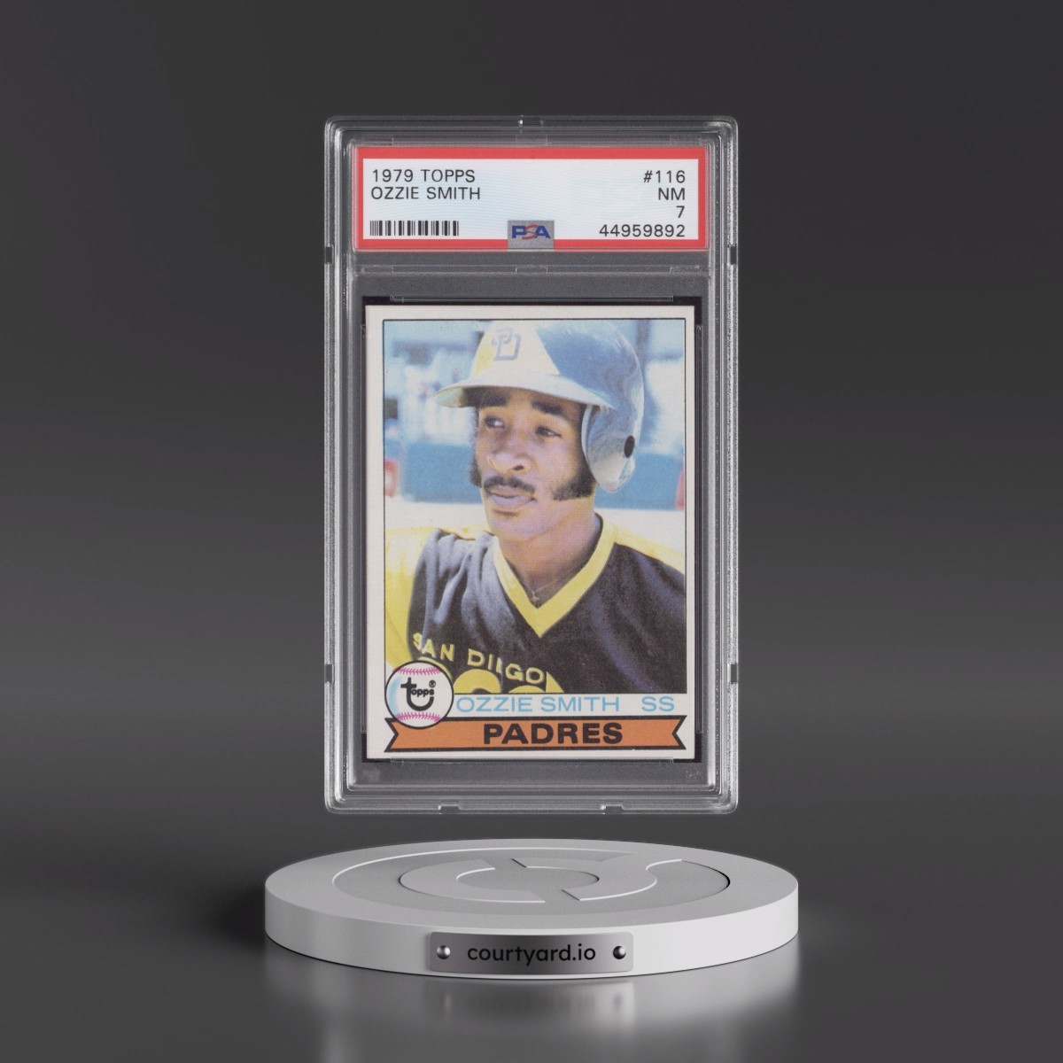 1979 Topps #116 Ozzie Smith (PSA 7 NM)