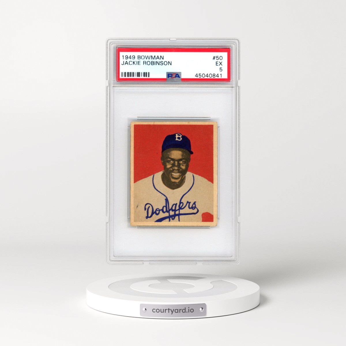 1949 Bowman #50 Jackie Robinson (PSA 5 EX)