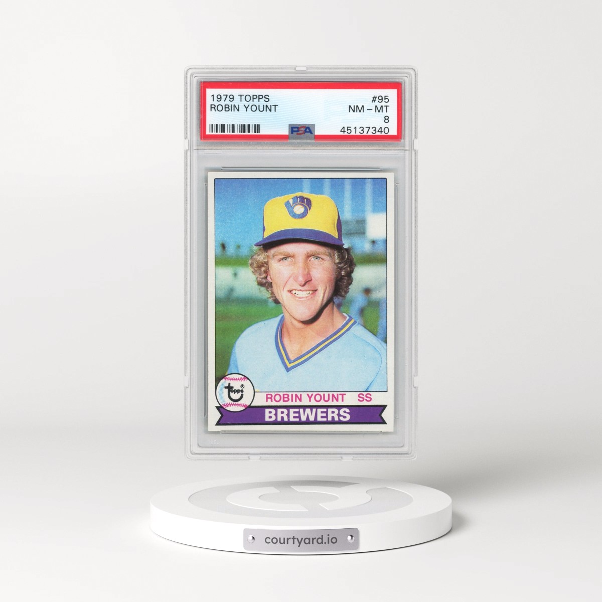 1979 Topps #95 Robin Yount (PSA 8 NM-MT)