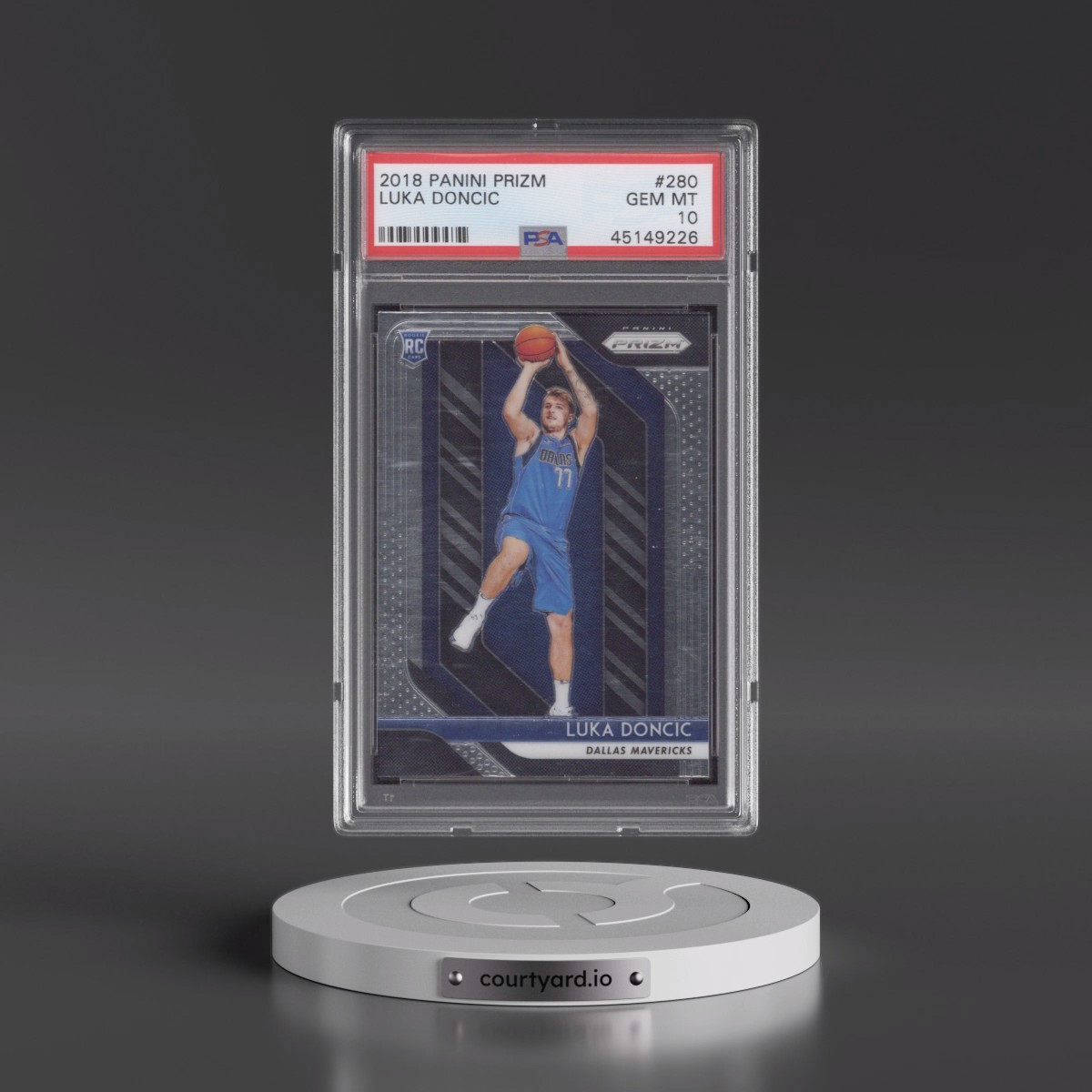 2018 Panini Prizm #280 Luka Doncic (PSA 10 GEM MINT)