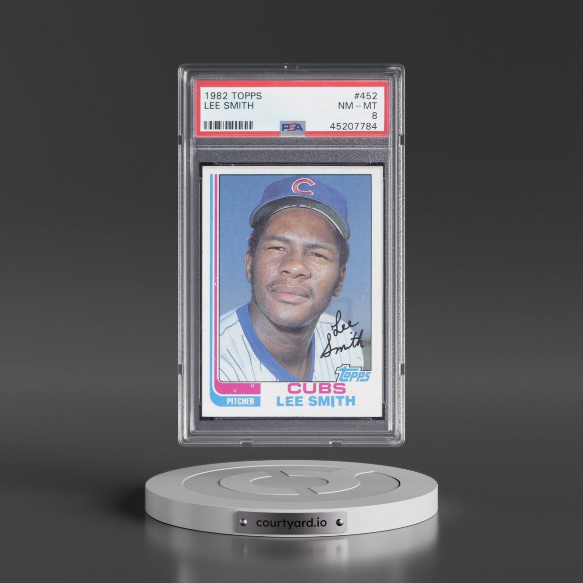 1982 Topps Lee Smith #452 PSA 8