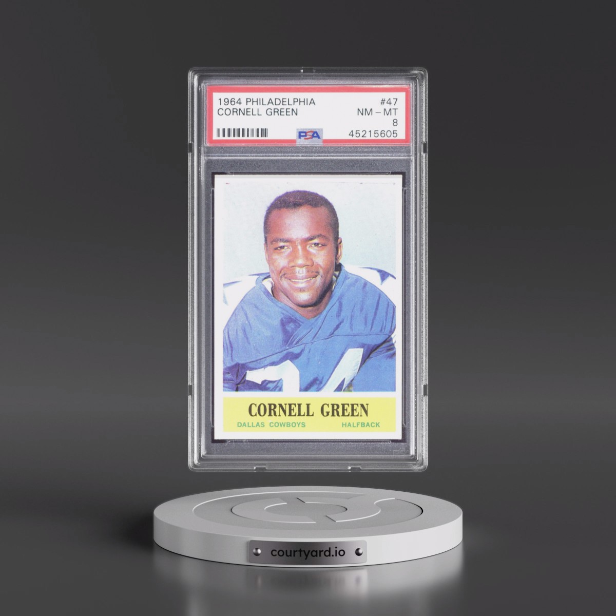 1964 Philadelphia Cornell Green #47 PSA 8