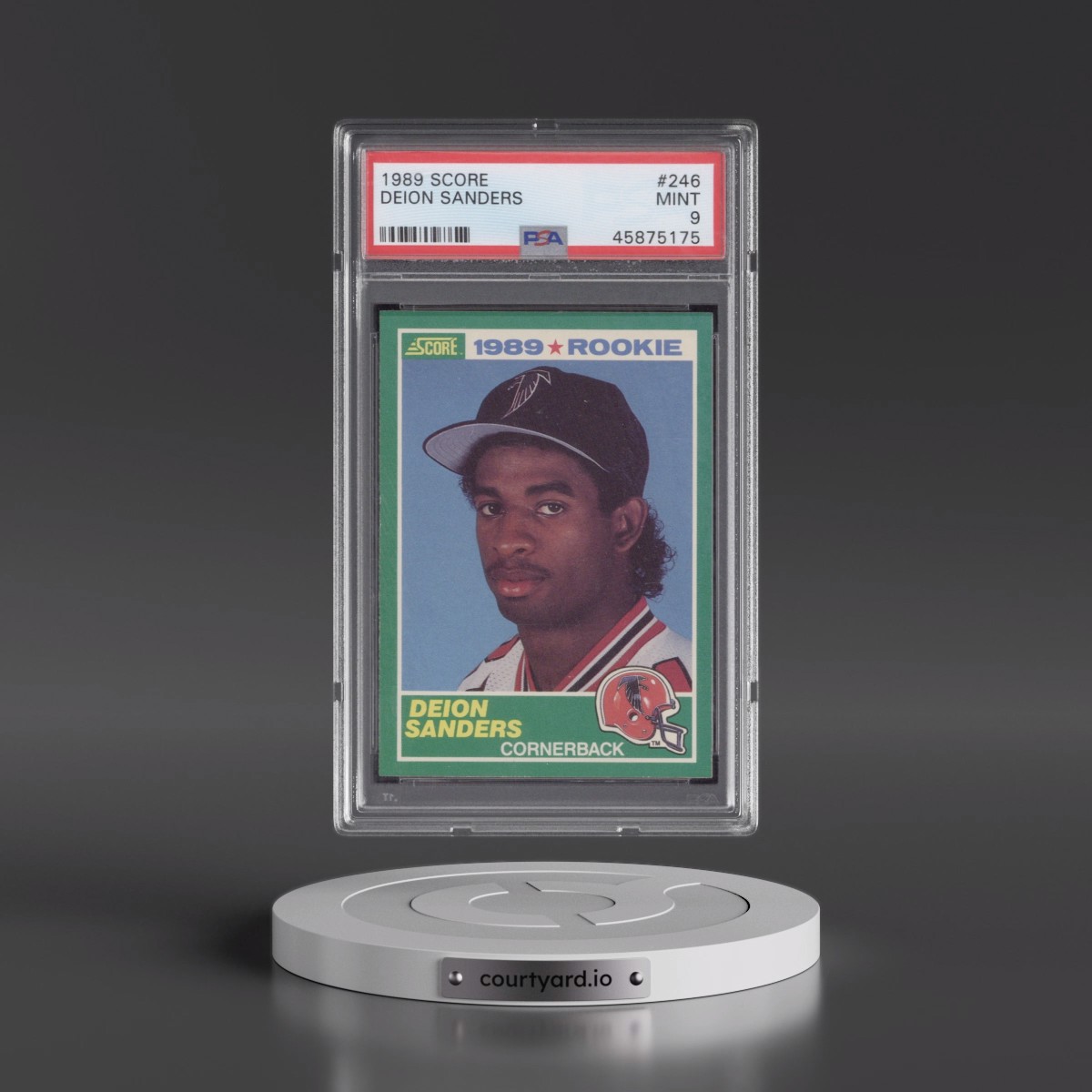 1989 Score #246 Deion Sanders (PSA 9 MINT)