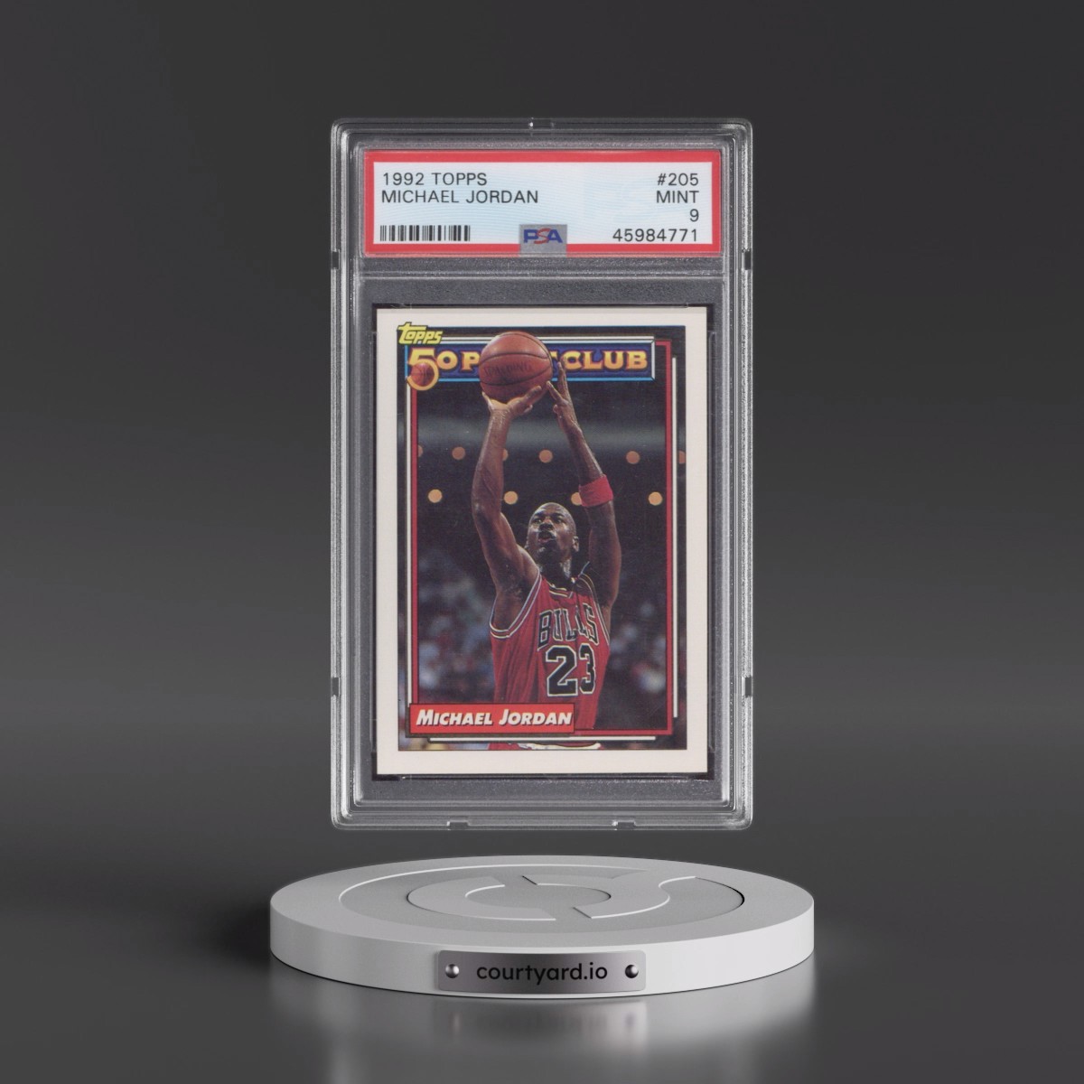 1992 Topps #205 Michael Jordan (PSA 9 MINT)