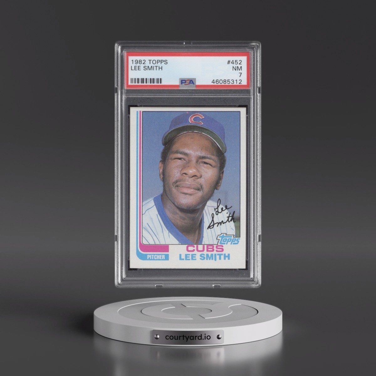1982 Topps #452 Lee Smith (PSA 7 NM)