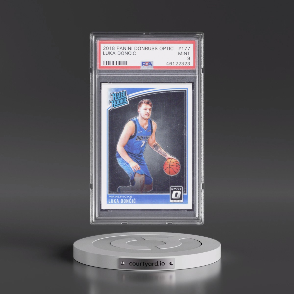 2018 Panini Donruss Optic #177 Luka Doncic (PSA 9 MINT)