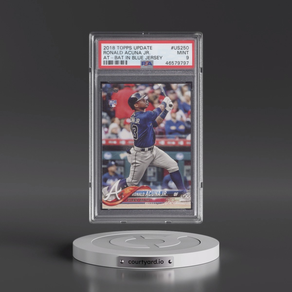 2018 Topps Update #US250 Ronald Acuna Jr. (PSA 9 MINT)