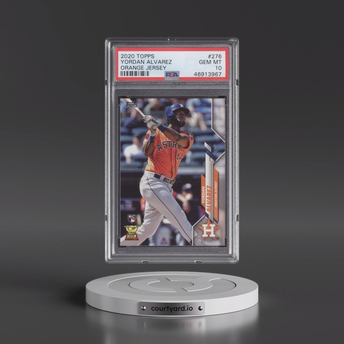 2020 Topps #276 Yordan Alvarez (PSA 10 GEM MINT)