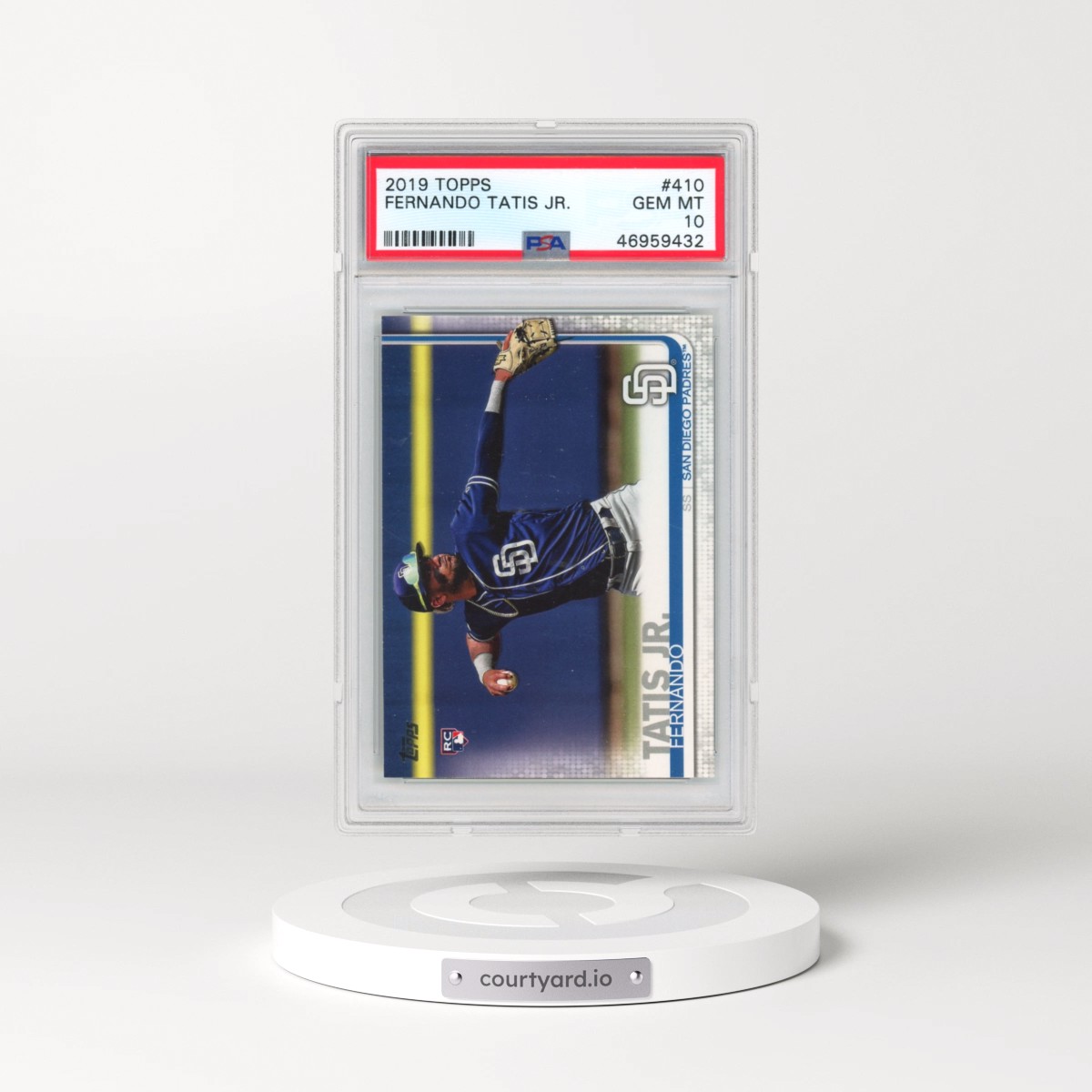 2019 Topps #410 Fernando Tatis Jr. (PSA 10 GEM MINT)