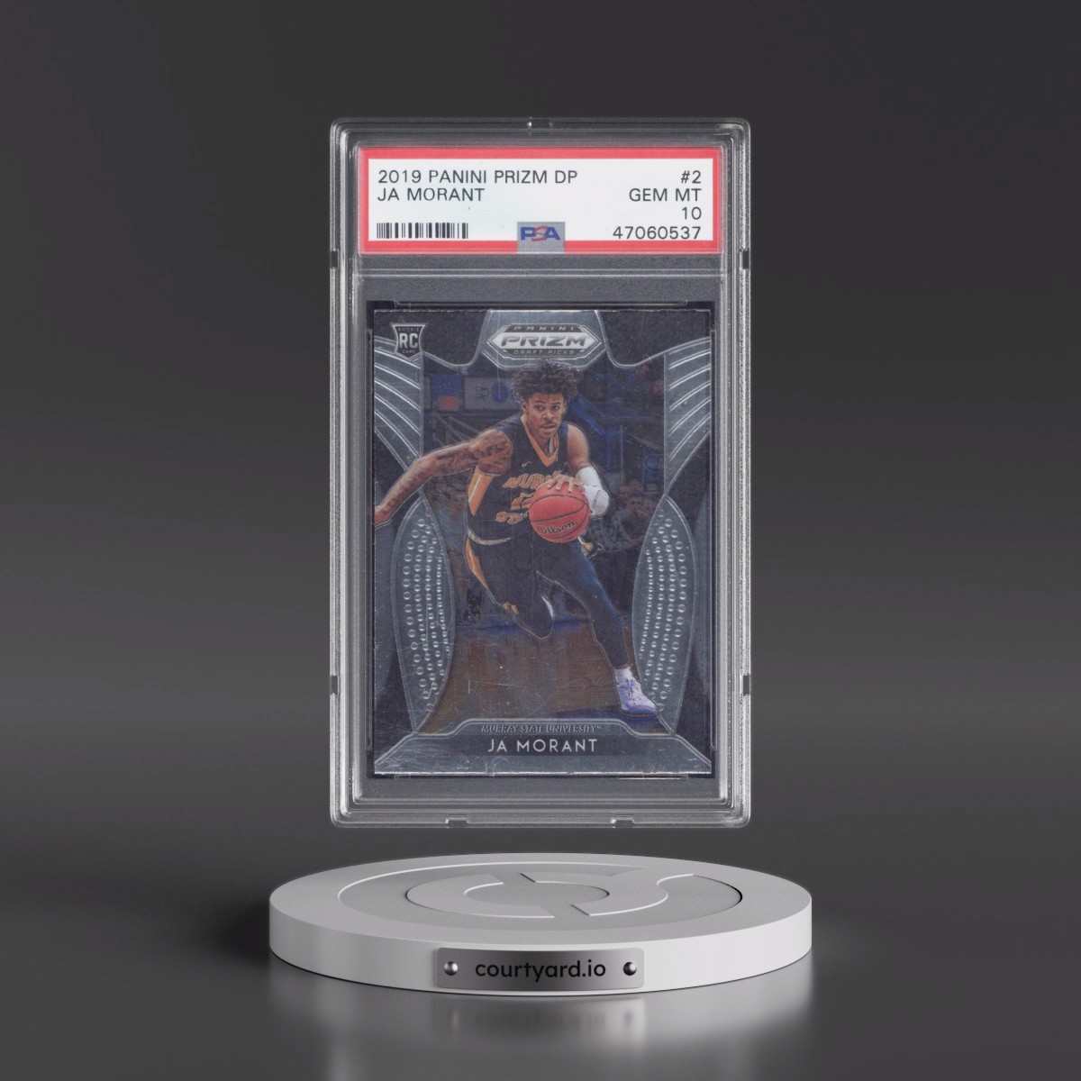2019 Panini Prizm Draft Picks Ja Morant #2 PSA 10