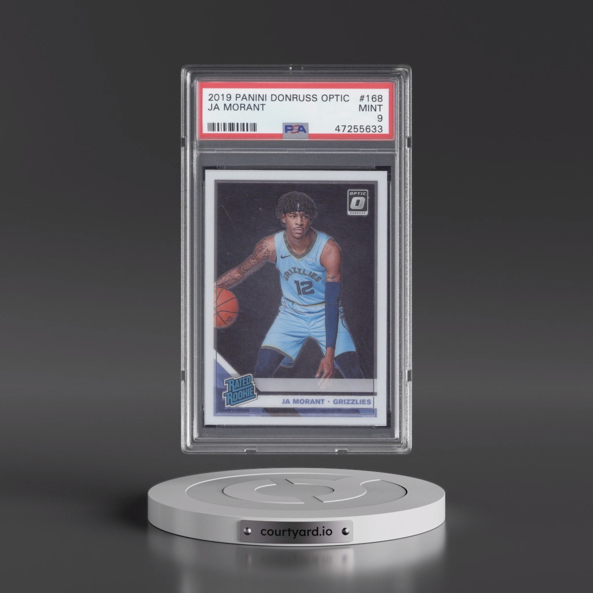 2019 Panini Donruss Optic #168 Ja Morant (PSA 9 MINT)
