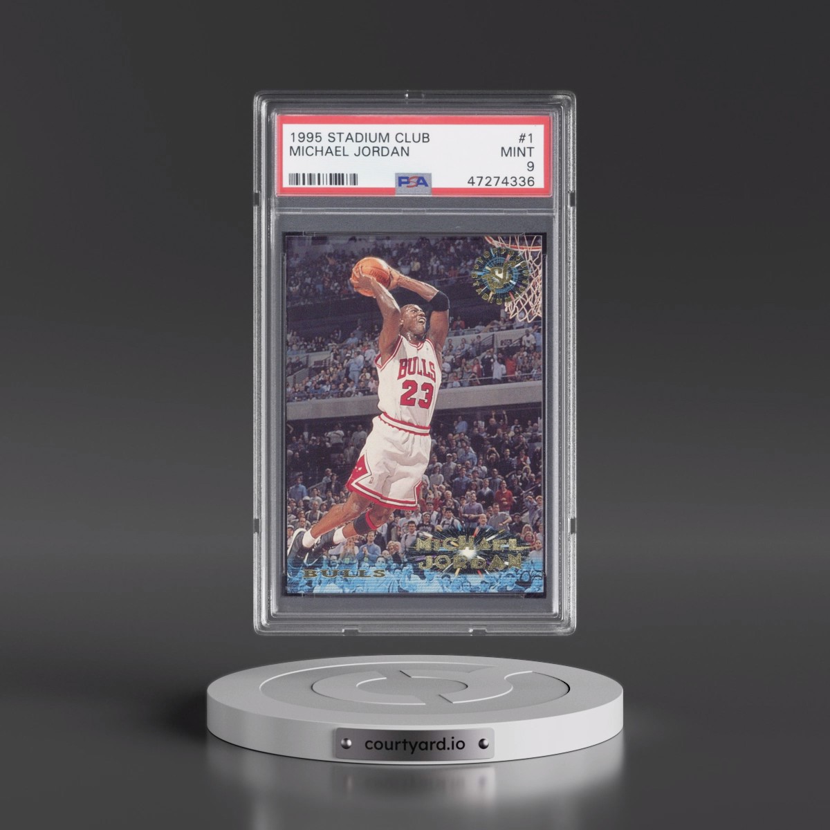 1995 Stadium Club Michael Jordan #1 PSA 9