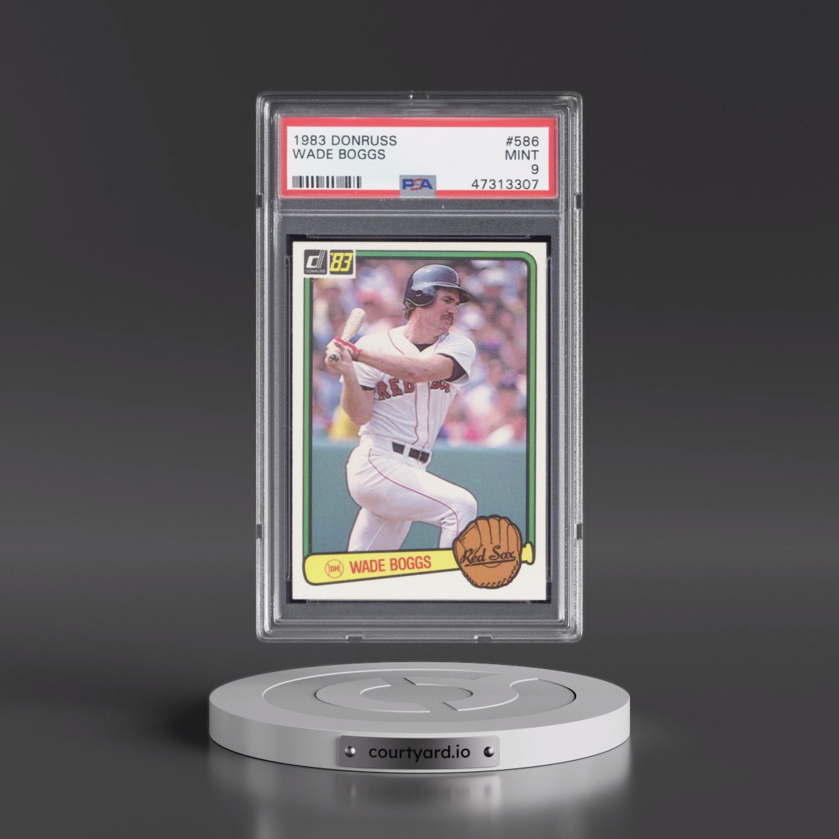 1983 Donruss #586 Wade Boggs (PSA 9 MINT)