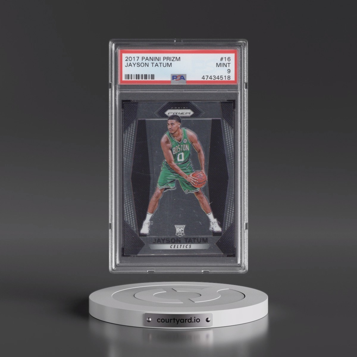 2017 Panini Prizm #16 Jayson Tatum (PSA 9 MINT)