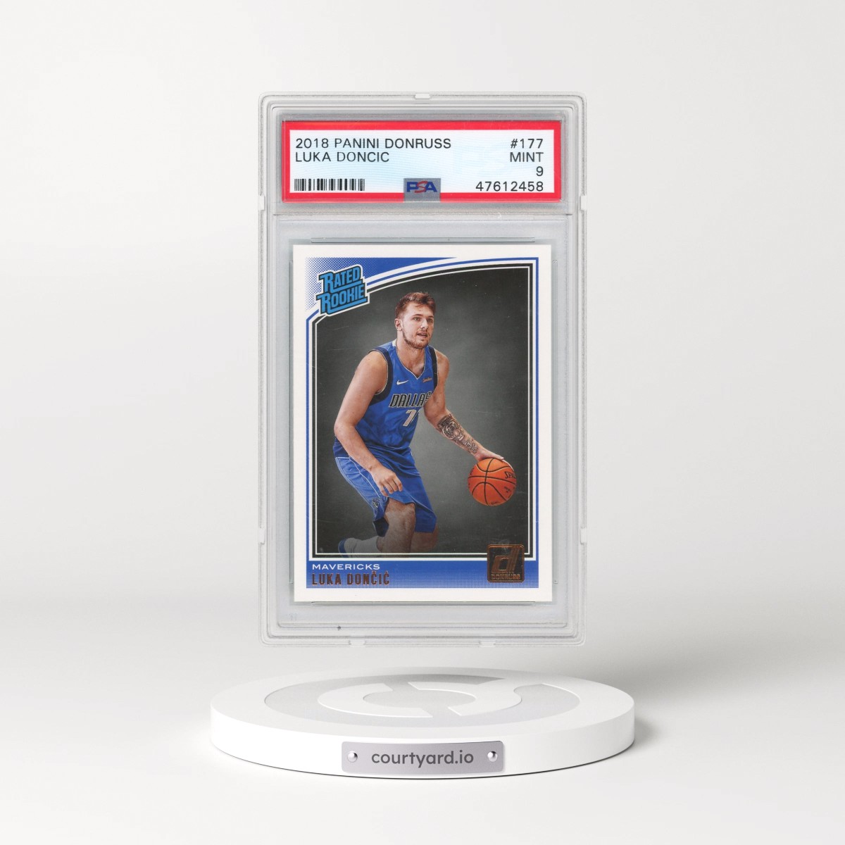 2018 Panini Donruss #177 Luka Doncic (PSA 9 MINT)