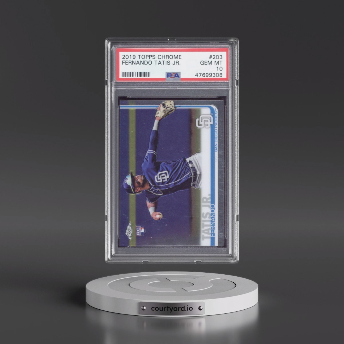 2019 Topps Chrome #203 Fernando Tatis Jr. (PSA 10 GEM MINT)