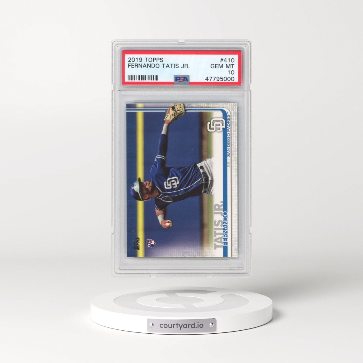 2019 Topps #410 Fernando Tatis Jr. (PSA 10 GEM MINT)