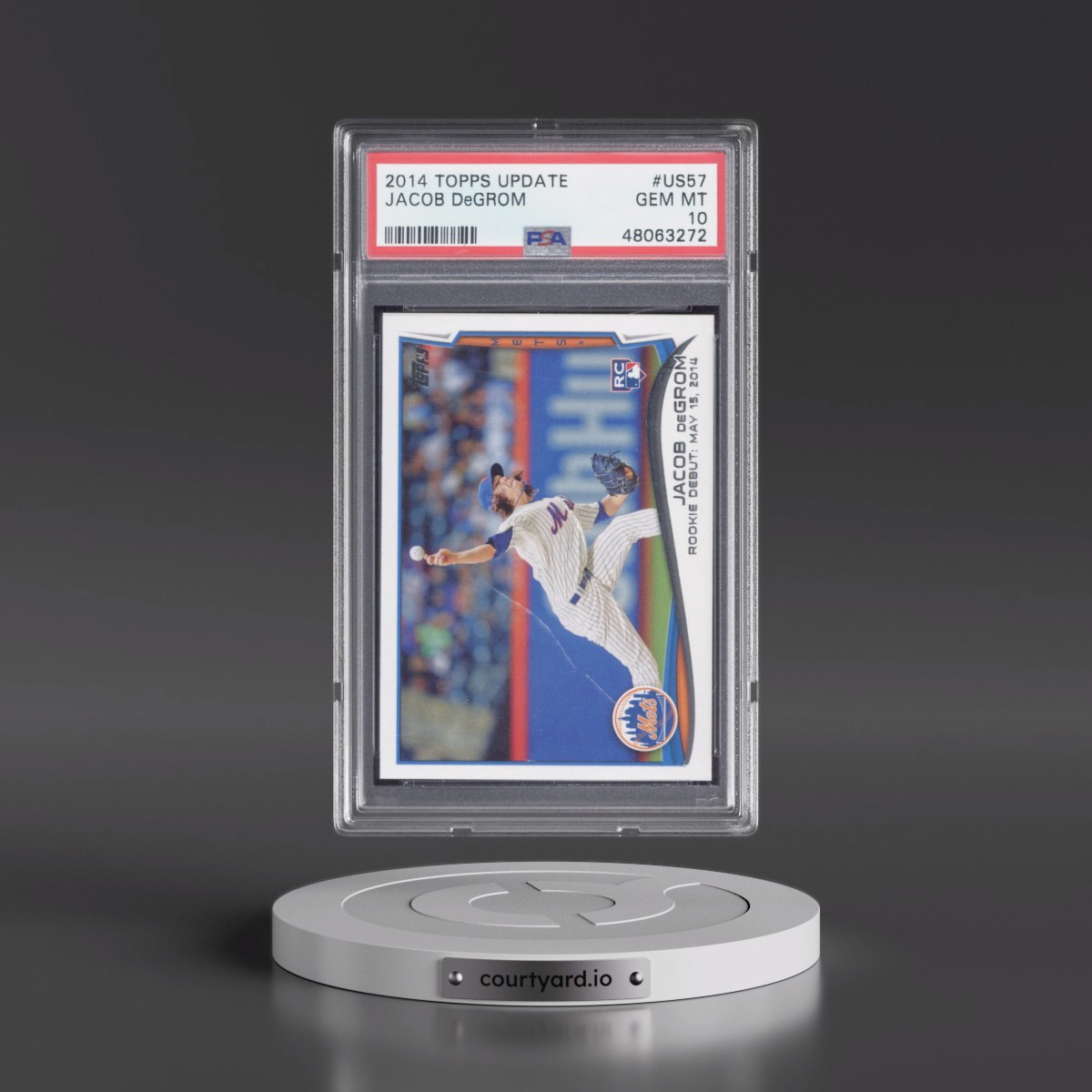 2014 Topps Update Jacob DeGrom #US57 PSA 10