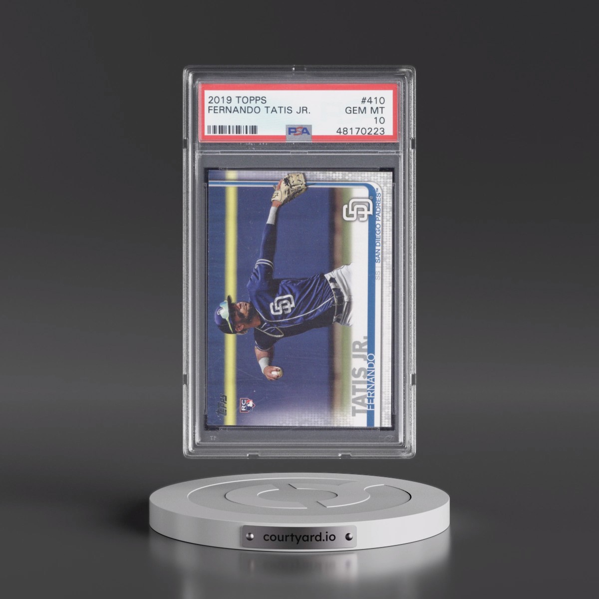 2019 Topps Fernando Tatis Jr. #410 PSA 10