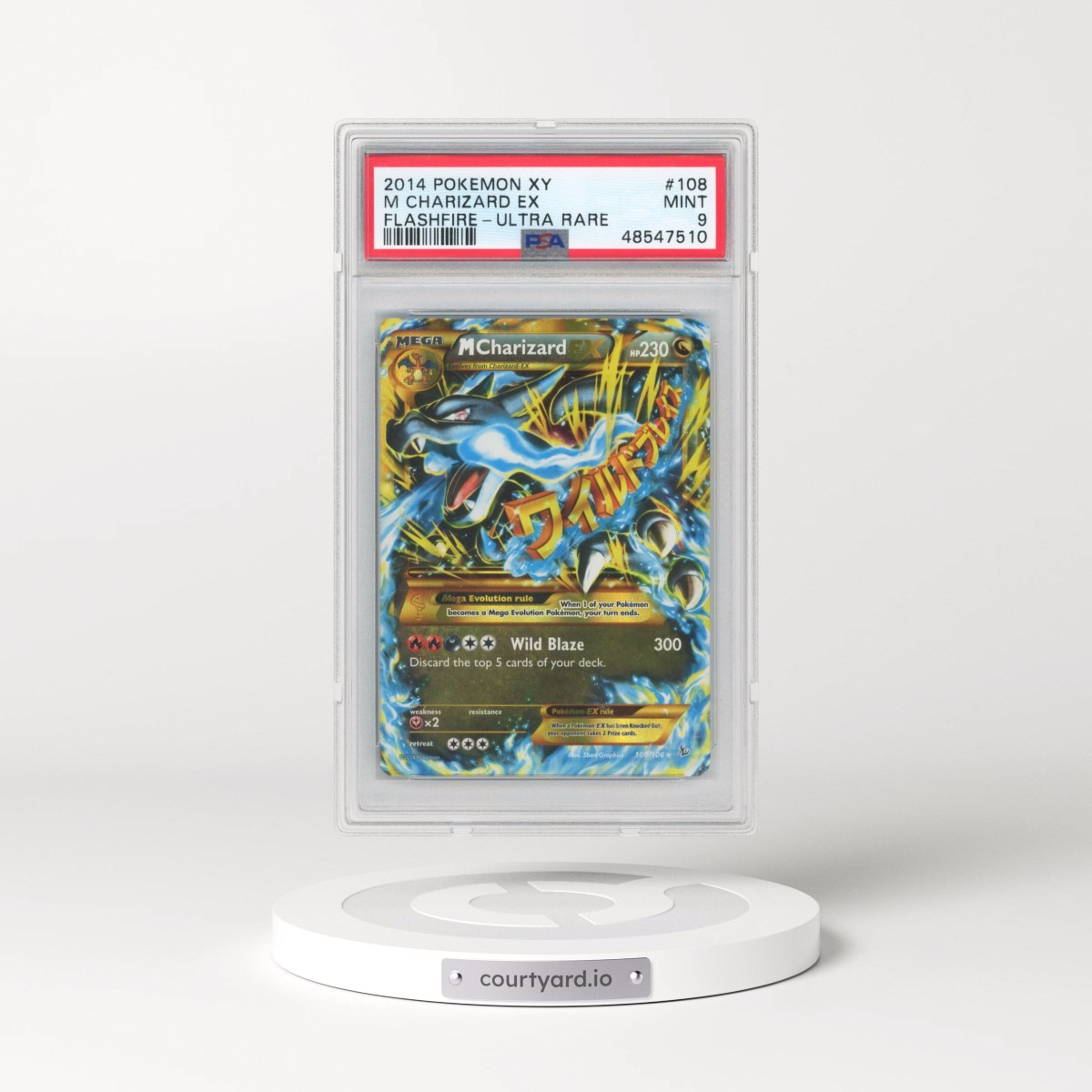 M Charizard EX (X) (Secret)