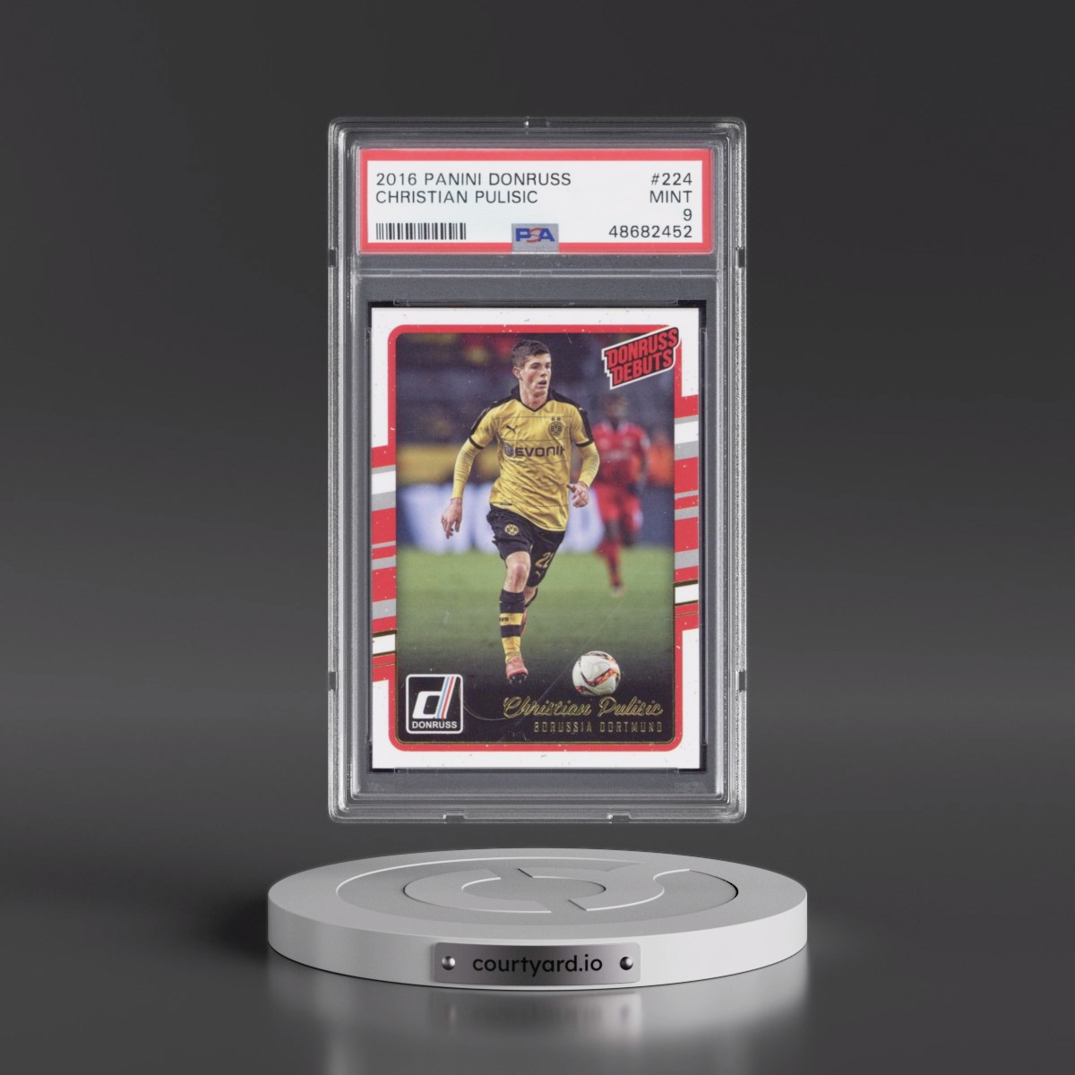 2016 Panini Donruss #224 Christian Pulisic (PSA 9 MINT)