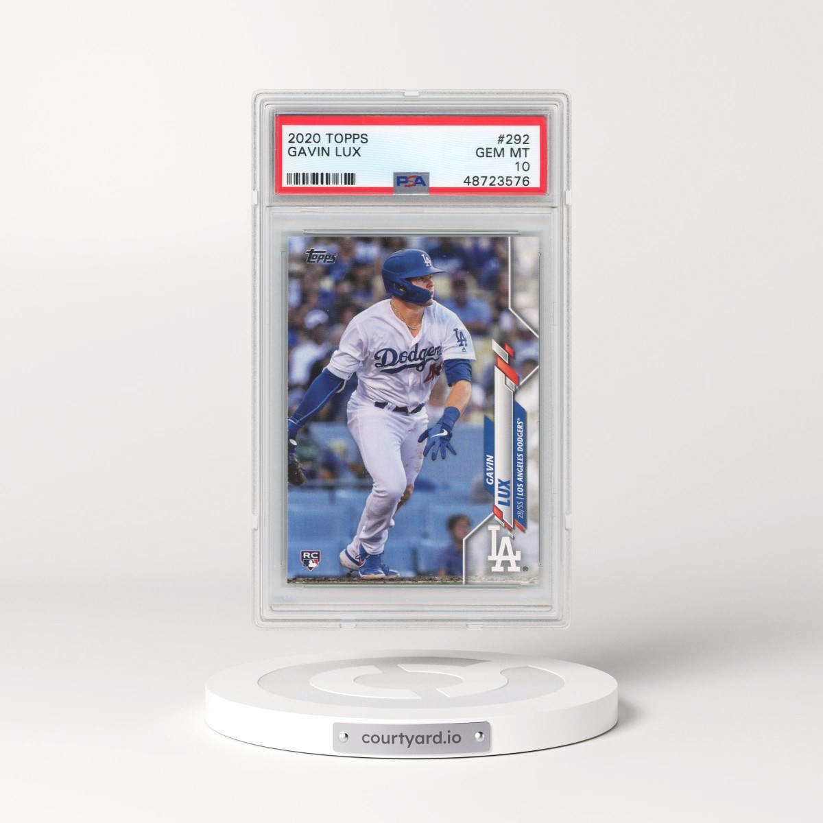 2020 Topps Gavin Lux #292 PSA 10