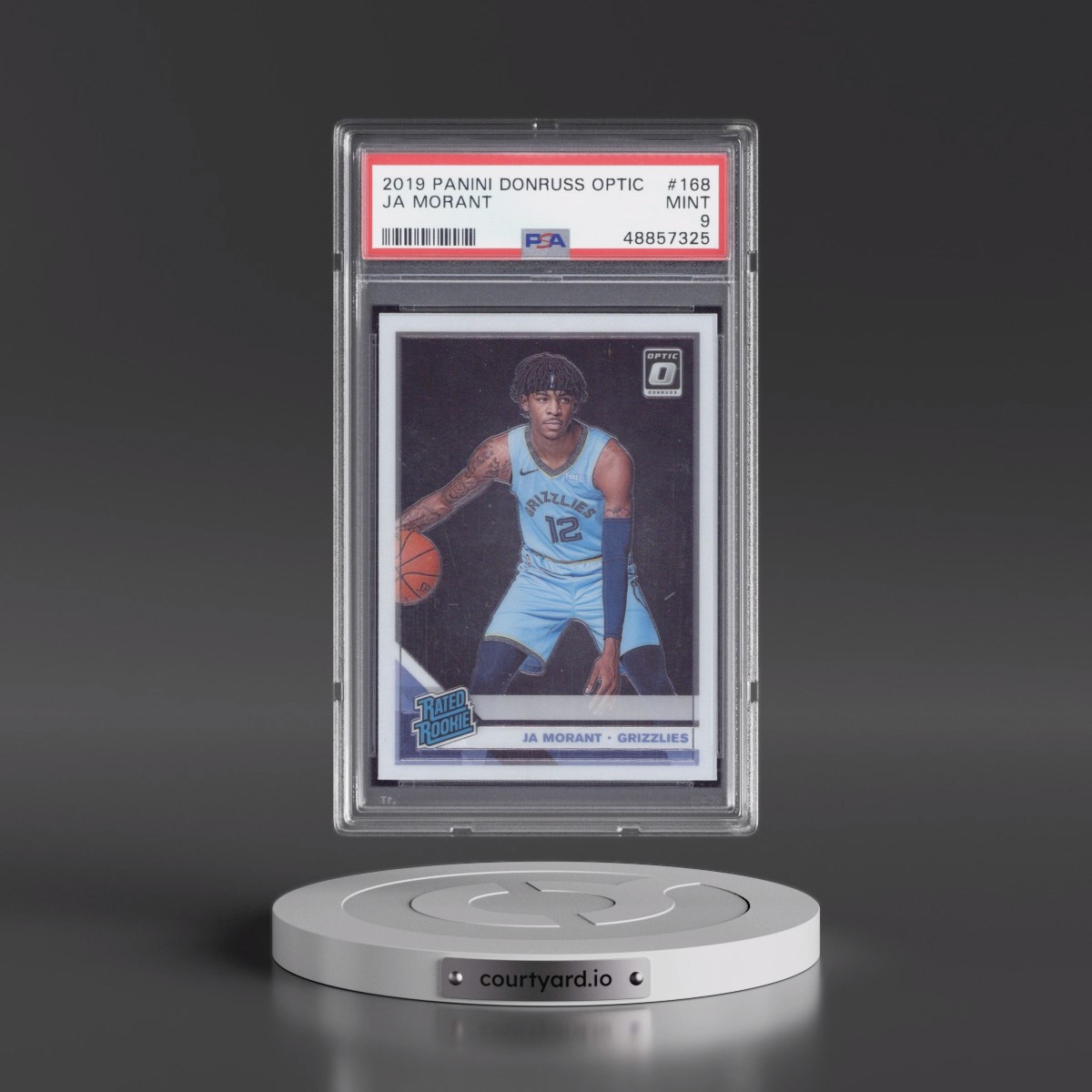 2019 Panini Donruss Optic #168 Ja Morant (PSA 9 MINT)