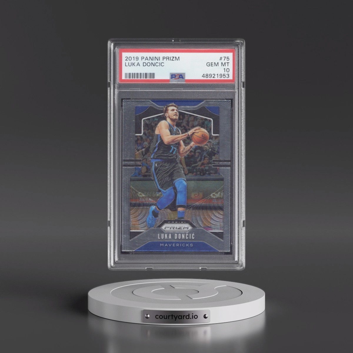 2019 Panini Prizm #75 Luka Doncic (PSA 10 GEM MINT)