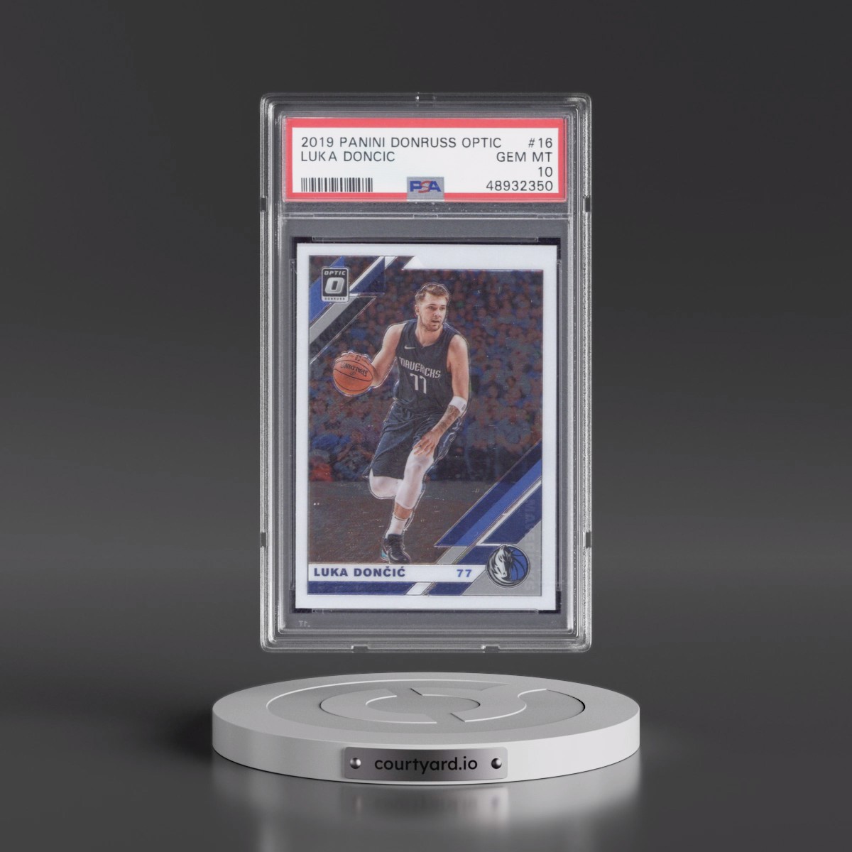 2019 Panini Donruss Optic #16 Luka Doncic (PSA 10 GEM MINT)