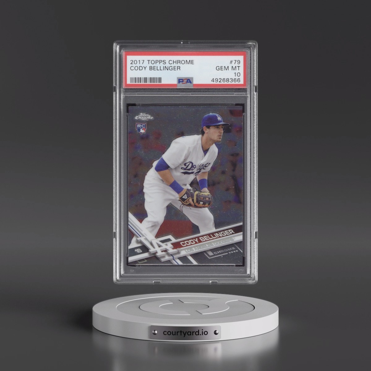 2017 Topps Chrome Cody Bellinger #79 PSA 10