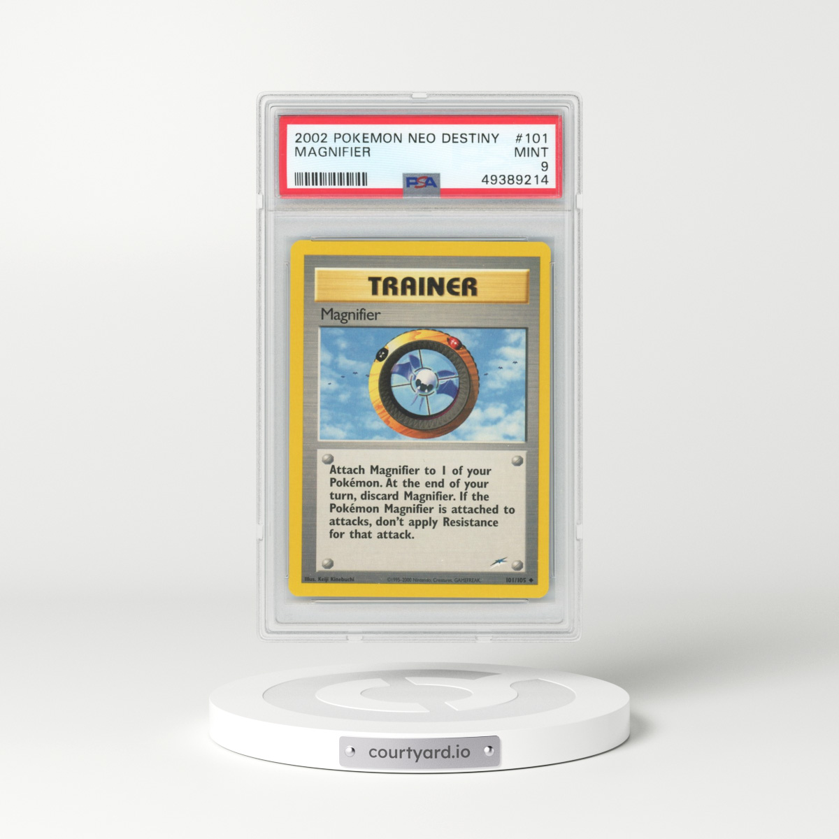 2002 Neo Destiny #101 Magnifier (PSA 9 MINT)
