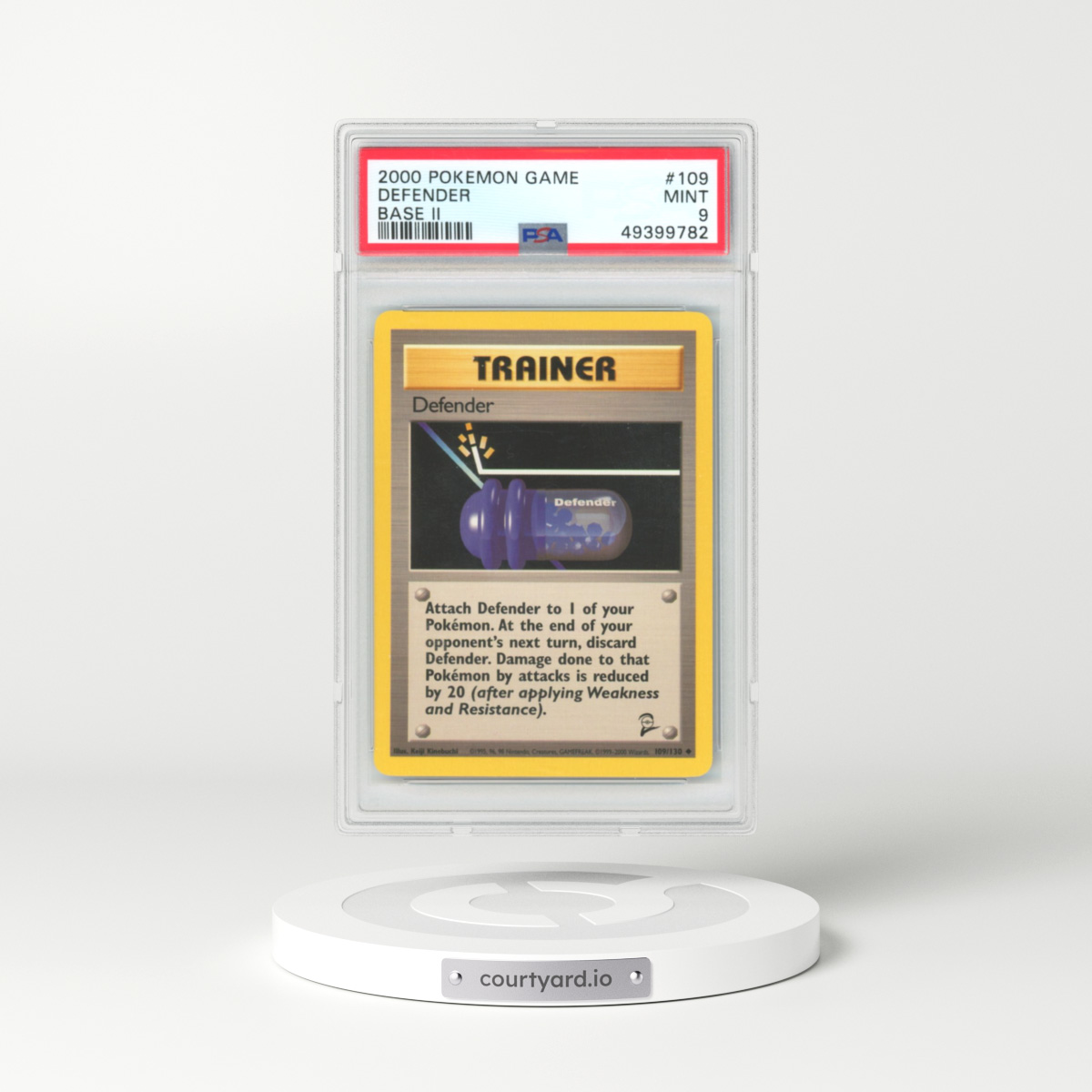 2000 Base Set 2 #109 Defender (PSA 9 MINT)